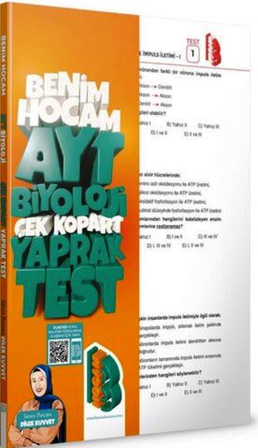 2024 AYT Biyoloji Çek Kopar Yaprak Test