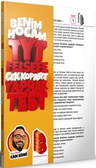2024 TYT Felsefe Çek Kopar Yaprak Test