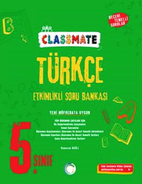 2025 5. Sınıf Classmate Türkçe Etkinlikli Soru Bankası