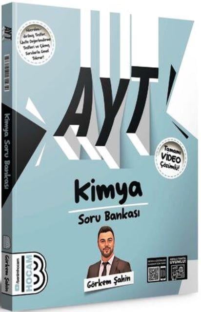2025 AYT Kimya Tamamı Video Çözümlü Soru Bankası 