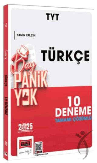 2025 TYT Tamamı Çözümlü Panik Yok Türkçe 10 Deneme