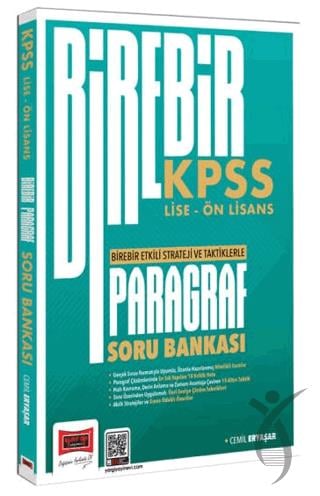 2026 Birebir KPSS Lise - Ön Lisans Paragraf Soru Bankası