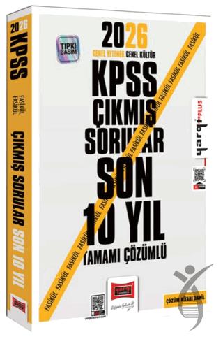 2026 KPSS GK-GY Tüm Dersler Tamamı Çözümlü Son 10 Yıl Çıkmış Sorular