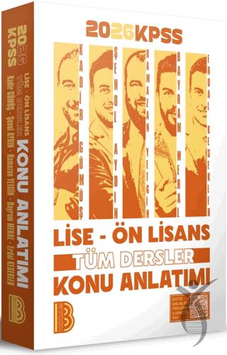 2026 Lise - Ön Lisans Tüm Dersler Konu Anlatımı