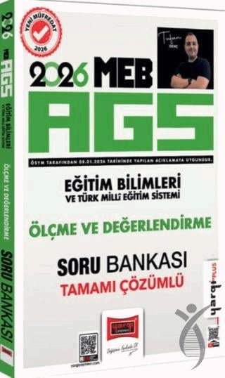 2026 MEB AGS Eğitim Bilimleri ve Türk Milli Eğitim Sistemi Ölçme ve Değerlendirme Soru Bankası