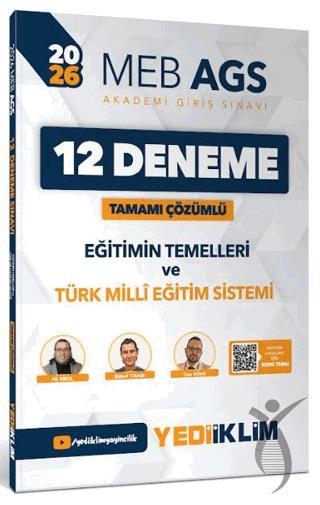 2026 MEB-AGS Eğitimin Temelleri ve Türk Milli Eğitim Sistemi Tamamı Çözümlü 12 Deneme