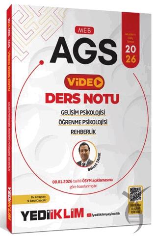 2026 MEB-AGS Gelişim Psikolojisi, Öğrenme Psikolojisi ve Rehberlik Video Anlatımlı Ders Notu