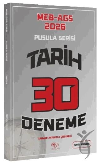 2026 MEB-AGS Tarihin Pusulası 30 Deneme Çözümlü