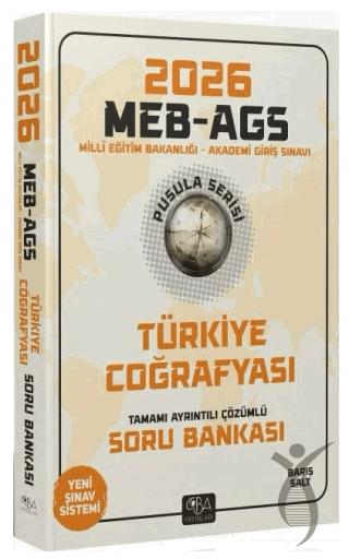 2026 MEB-AGS Türkiye Coğrafyası Soru Bankası Çözümlü Pusula Serisi