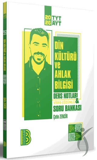 2026 TYT-AYT Din Kültürü ve Ahlak Bilgisi Ders Notları ve Tamamı Video Çözümlü Soru Bankası