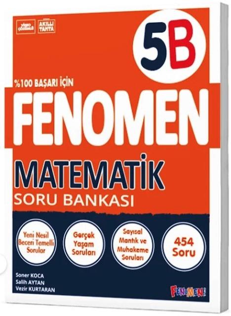 5.Sınıf Matematik Soru Bankası B