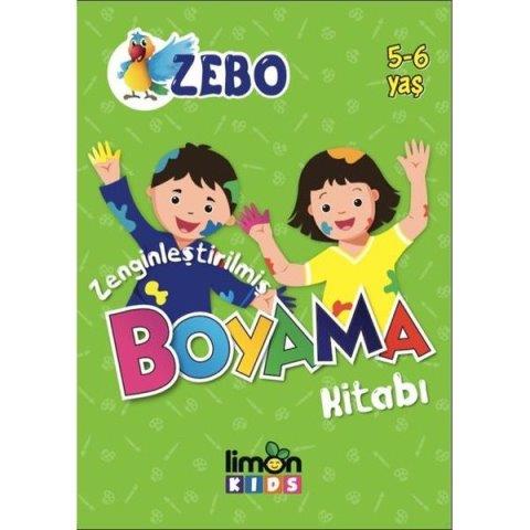5 - 6 Yaş Zenginleştirilmiş Boyama Kitabı