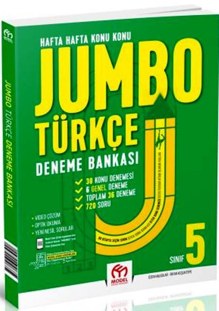 5. Sınıf Jumbo Türkçe Deneme Bankası