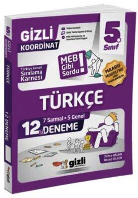 5. Sınıf Türkçe 12`li Deneme