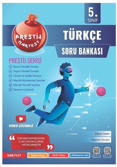 5. Sınıf Prestij Türkçe Soru Bankası