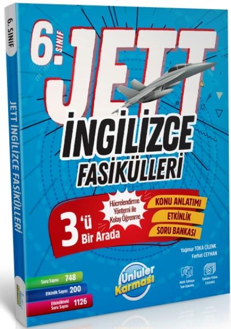 6. Sınıf JETT İngilizce Fasikülleri