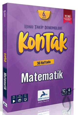 6. Sınıf Kontak Matematik Konu Takip Denemeleri