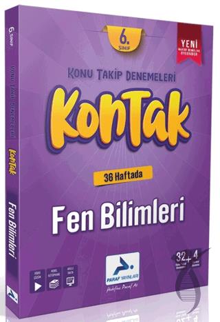 6. Sınıf Fen Bilimleri 36 Kontak Deneme