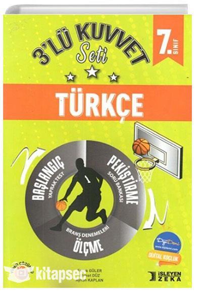 7.Sınıf Türkçe 3 lü Kuvvet Yörünge Serisi Seti