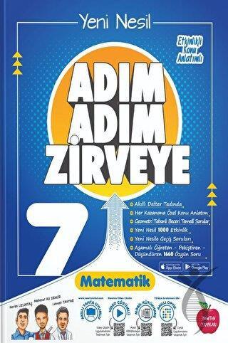 7. Sınıf Adım Adım Zirveye Matematik Soru Bankası Newton Yayınları