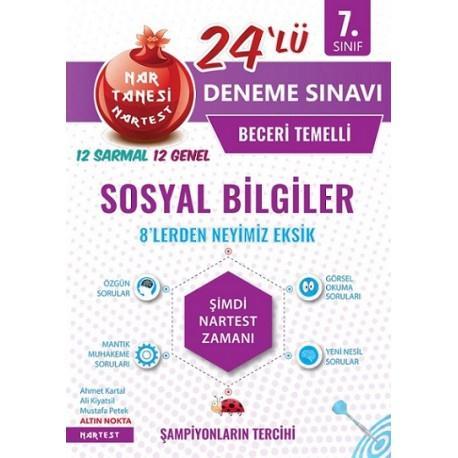 7. Sınıf Nar Tanesi Sosyal Bilgiler Deneme Sınavı