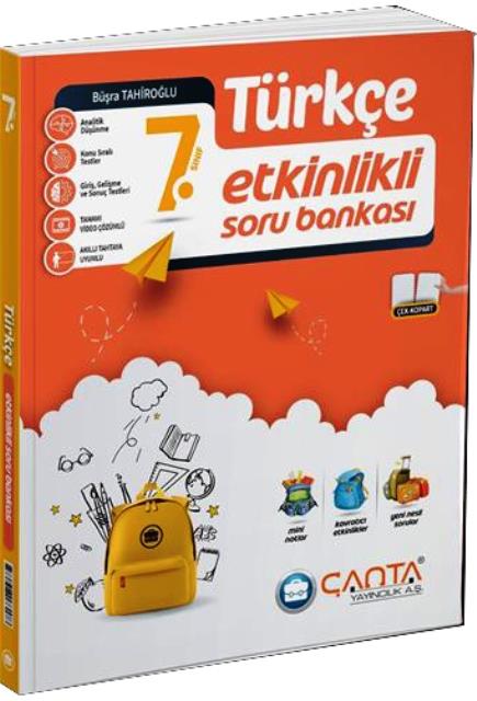 7. Sınıf Türkçe Etkinlikli Kazanım Soru Bankası-2024-2025