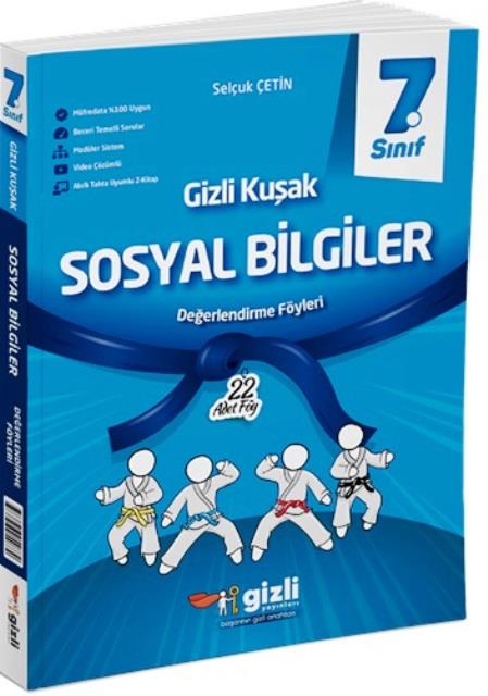 7. Sınıf Sosyal Bilgiler Gizli Kuşak Serisi