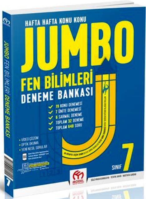 7. Sınıf Jumbo Fen Bilimleri Deneme Bankası