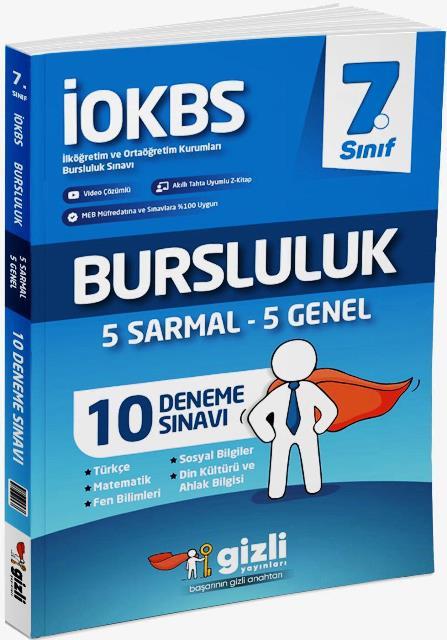 7. Sınıf İOKBS Bursluluk 10 Deneme Sınavı