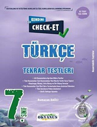 7. Sınıf Check - Et Türkçe Tekrar Testleri