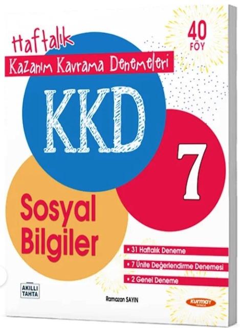 7. Sınıf Sosyal Bilgiler Haftalık Kazanım Kavrama Denemeleri