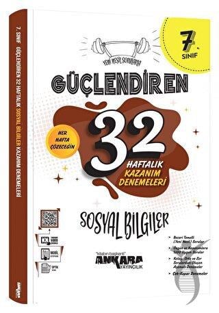 7. Sınıf Sosyal Bilgiler Güçlendiren 32 Haftalık Kazanım Denemeleri