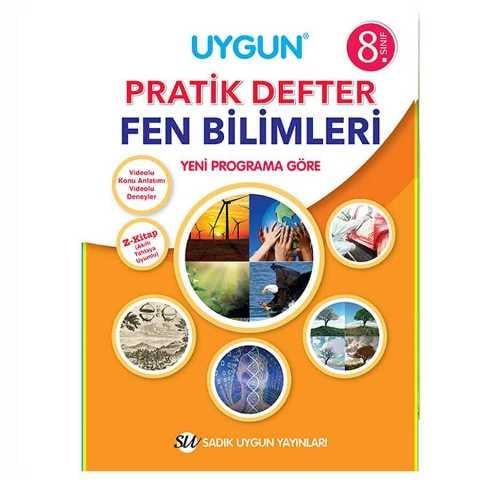 8. Sınıf Fen Bilimleri Pratik Defter 