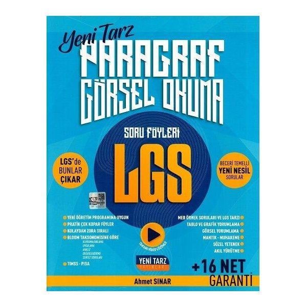 8. Sınıf LGS Paragraf Görsel Okuma Soru Föyleri