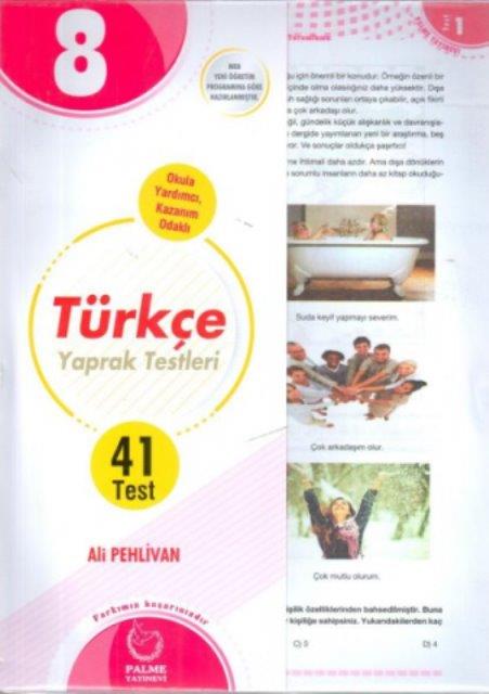 8. Sınıf Türkçe Yaprak Testleri