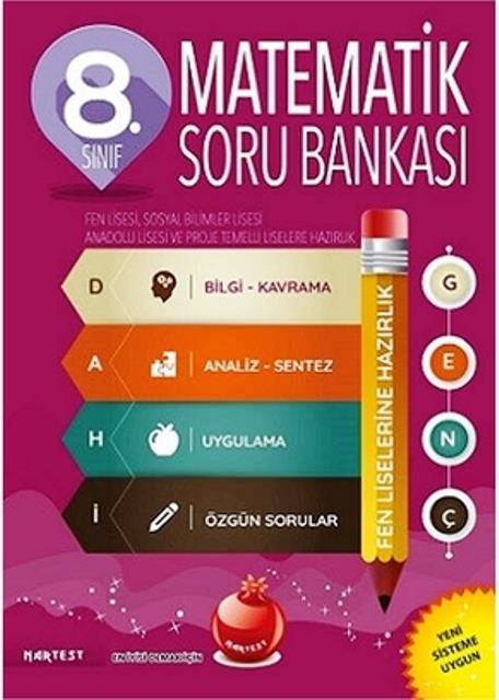 8. Sınıf LGS Dahi Genç Matematik Soru Bankası