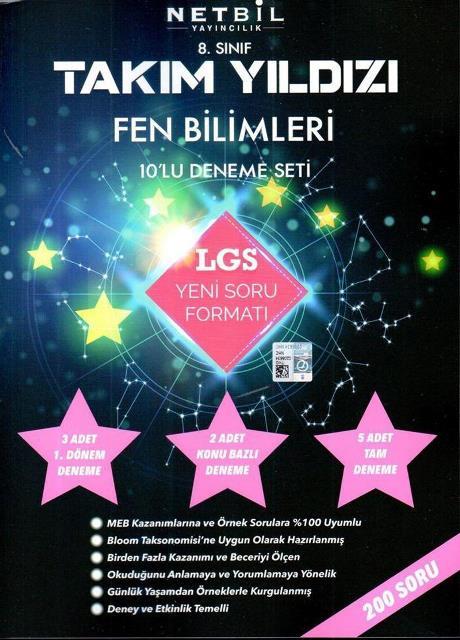 8.Sınıf Takım Yıldızı Fen Bilimleri 10 Deneme