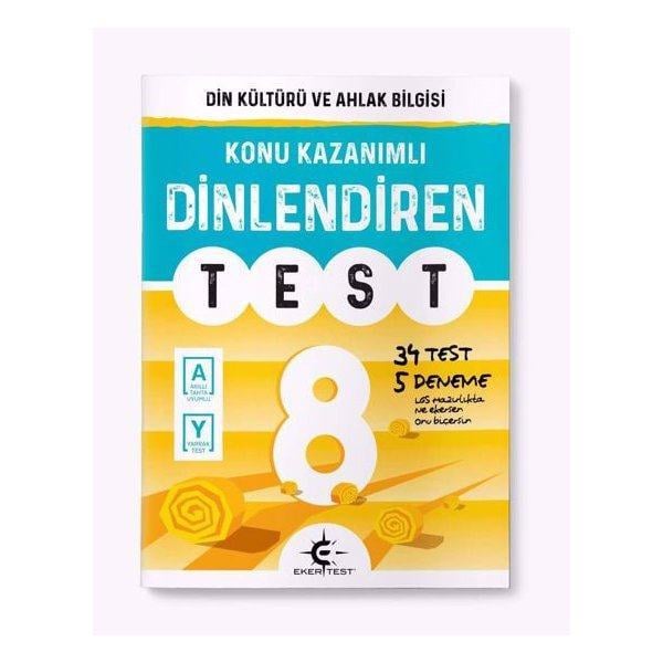 8. Sınıf Din Kültürü ve Ahlak Bilgisi Dinlendiren Test 34 Test 5 Deneme