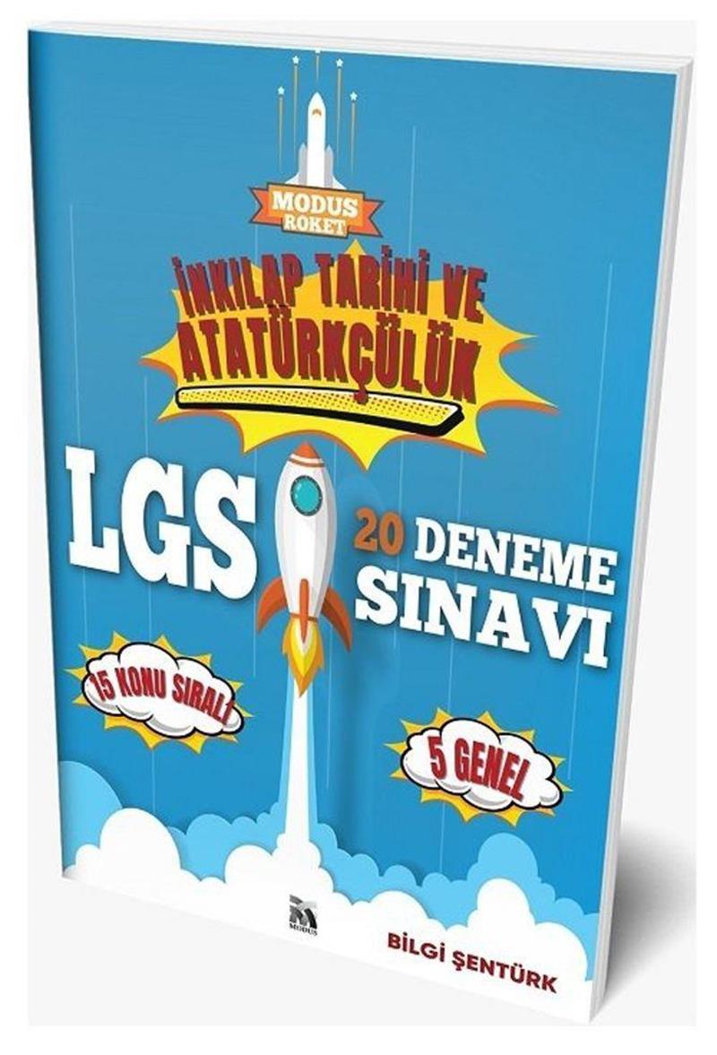 8. Sınıf LGS İnkılap Tarihi ve Atatürkçülük Roket 20 Deneme