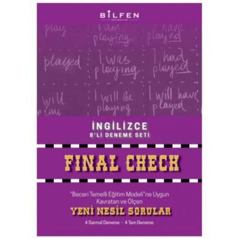 8.Sınıf LGS Son Kontrol İngilizce Denemesi