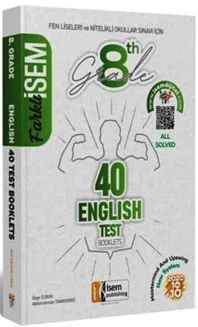 8. Sınıf LGS İngilizce 40 Deneme