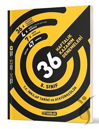 8. Sınıf LGS İnkılap Tarihi 36 Haftalık Kazanım Denemeleri
