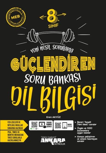 8. Sınıf LGS Dil Bilgisi Güçlendiren Soru Bankası 