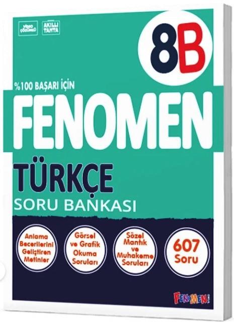 8. Sınıf LGS Türkçe B Fenomen Soru Bankası