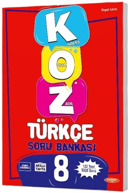 8.Sınıf LGS Koz Türkçe Soru Bankası