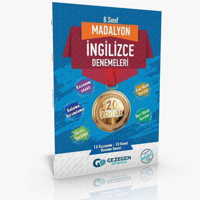 8. Sınıf Madalyon İngilizce 20 Deneme