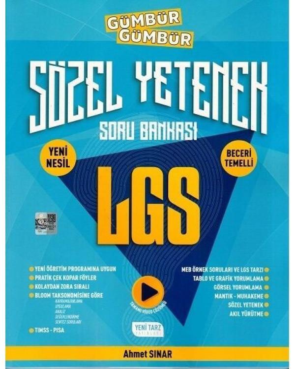 8.Sınıf LGS Sözel Yetenek Gümbür Gümbür Soru Bankası Yeni Tarz Yayınları