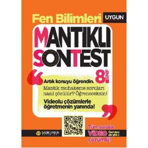 8 Sınıf Fen Bilimleri Mantıklı Sontest