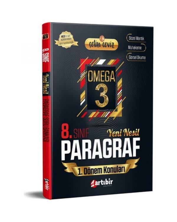8. Sınıf 1. Dönem LGS Yeni Nesil Paragraf Kitabı 