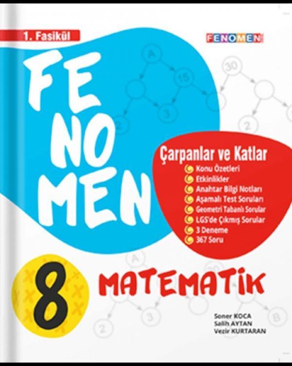 8. Sınıf LGS Matematik Fenomen 1. Fasikül (Çarpanlar ve Katlar) 